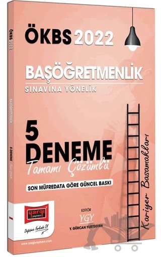 Yargı Yayınları 2022 ÖKBS Milli Eğitim Bakanlığı Başöğretmenlik Sınavına Yönelik Tamamı Çözümkü 5 Deneme – Gürcan Yurtseven – Yargı Yayınevi kitap kapağı