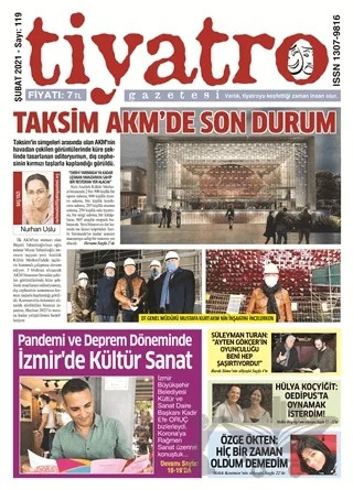 Tiyatro Gazetesi Sayı: 119 Şubat 2021 – Tiyatro Gazetesi kitap kapağı