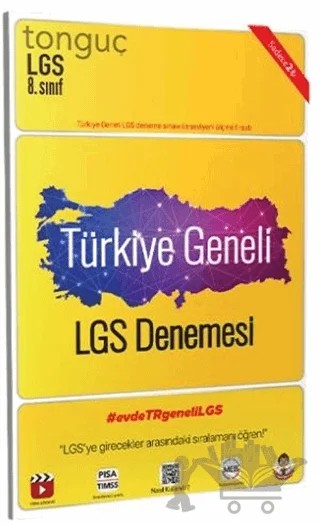 2021 8. Sınıf Türkiye Geneli LGS Denemesi (10`lu Paket) – Kolektif – Tonguç Akademi kitap kapağı