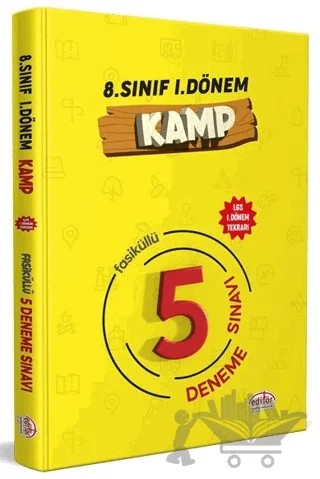 8. Sınıf 1. Dönem Kamp 5 Fasikül Deneme Sınavı – Kolektif – Editör Yayınevi kitap kapağı