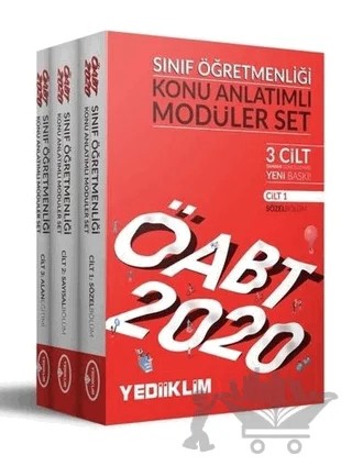 2020 ÖABT Sınıf Öğretmenliği Konu Anlatımlı Modüler Set – Kolektif – Yediiklim Yayınları kitap kapağı