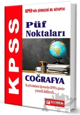 Teorem 2014 KPSS Coğrafya Püf Noktaları – Kolektif – Teorem Yayıncılık kitap kapağı