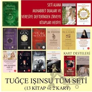 Tuğçe Işınsu ve Tüm Kitaplar Seti (13 Kitap ve 2 Kart) – Tuğçe Işınsu – Feniks Yayınları kitap kapağı