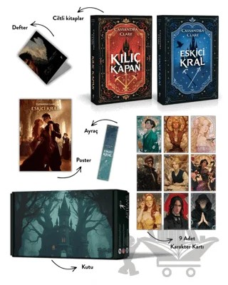 Castellane Günlükleri İkili Ciltli Kutulu Set – Cassandra Clare – Artemis Yayınları kitap kapağı