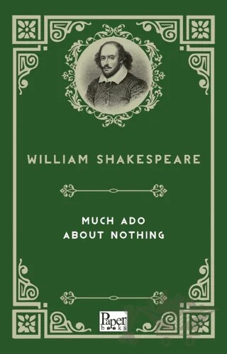 Much Ado About Nothing – William Shakespeare – Paper Books kitap kapağı