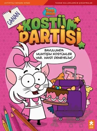 Kral Şakir Kostüm Partisi - Canan – Varol Yaşaroğlu – Eksik Parça Yayınları kitap kapağı