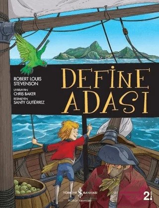 Define Adası – Robert Louıs Stevenson – İş Bankası Kültür Yayınları kitap kapağı