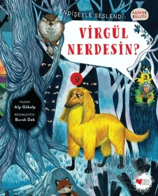 Virgül Nerdesin? - Alfabe Bulutu 3 – Alp Gökalp – Can Çocuk Yayınları kitap kapağı