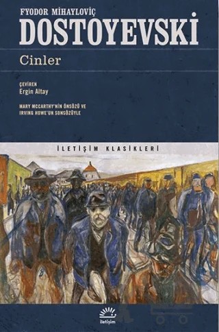 Cinler – Fyodor Mihayloviç Dostoyevski – İletişim Yayınevi kitap kapağı