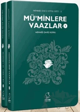 Müminlere Vaazlar (2 Kitap) - Cep Boy – Mehmed Zahid Kotku – Server Yayınları kitap kapağı