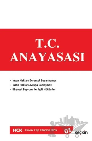 T.C. Anayasası – Remzi Özmen – Seçkin Yayıncılık kitap kapağı