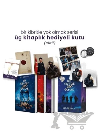 Bir Kibritle Yok Olmak Serisi - Üç Kitaplık Hediyeli Kutu – Özge Naz – Guardian kitap kapağı