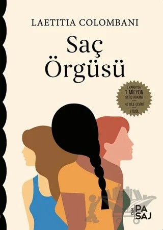 Saç Örgüsü – Laetitia Colombani – Yan Pasaj Yayınevi kitap kapağı