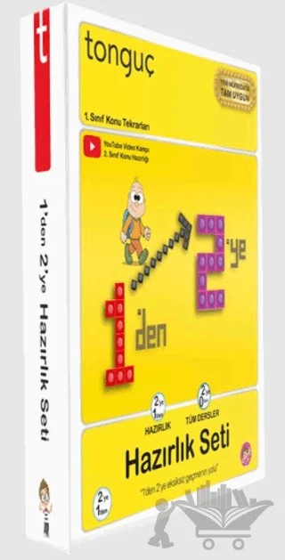 1'den 2'ye Hazırlık Seti – Kolektif – Tonguç Akademi kitap kapağı