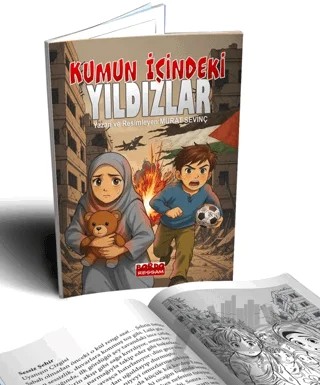 Kumun İçindeki Yıldızlar – Murat Sevinç – Bordo Ressam kitap kapağı