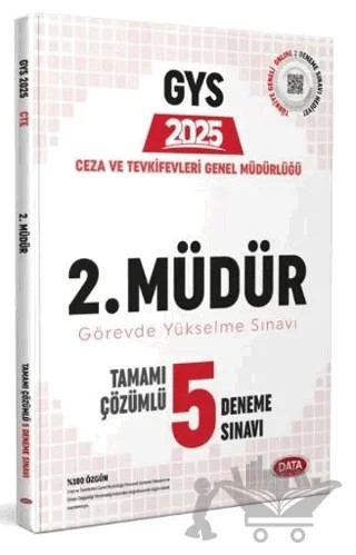Ceza ve Tevkifevleri 2. Müdür GYS Tamamı Çözümlü 5 Deneme Sınavı – Kolektif – Data Yayınları kitap kapağı