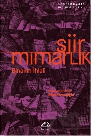 Şiir - Mimarlık – Bahar Avanoğlu – İletişim Yayınevi kitap kapağı