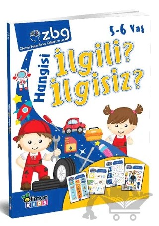 Zbg 5-6 Yaş Hangisi İlgili? Hangisi İlgisiz – Fethiye Tunç – limonKIDS kitap kapağı