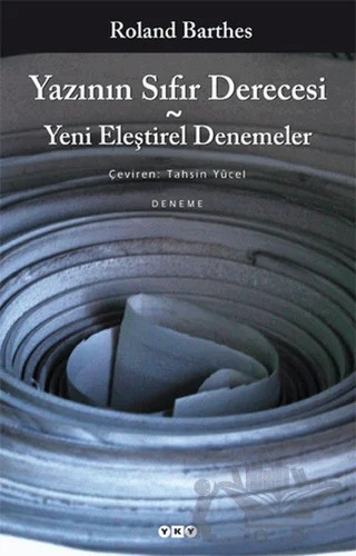 Yazının Sıfır Derecesi – Roland Barthes – Yapı Kredi Yayınları kitap kapağı