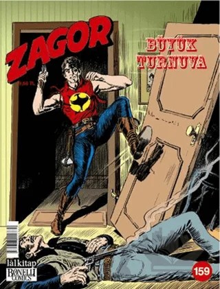 Zagor Sayı: 159 - Büyük Turnuva – Lal Kitap kitap kapağı