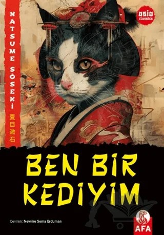 Ben Bir Kediyim – Natsume Soseki – Afa Yayınları kitap kapağı