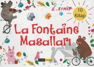 La Fontaine Masalları Seti - 10 Kitap Takım – Kolektif – Gendaş Çocuk kitap kapağı