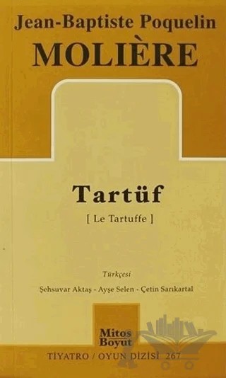 Tartüf – Jean-Baptiste Poquelin Moliere – Mitos Boyut Yayınları kitap kapağı