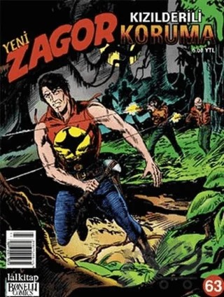 Yeni Zagor Sayı: 63 Kızılderili Koruma – Lal Kitap kitap kapağı