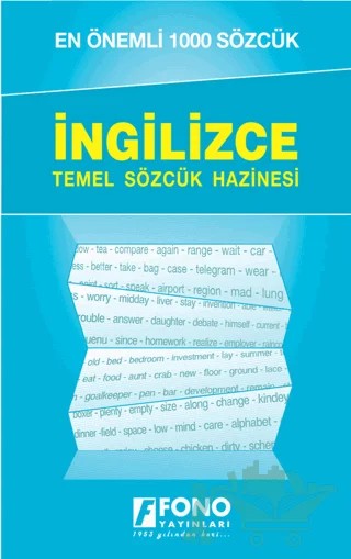 İngilizcede En Önemli 1000 Sözcük – Kolektif – Fono Yayınları kitap kapağı