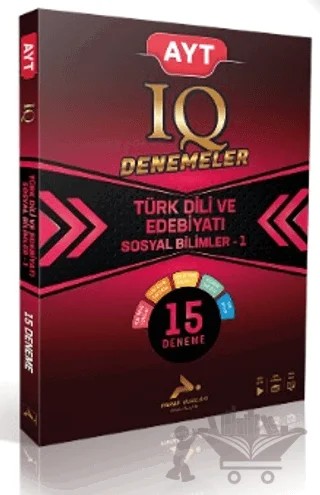 AYT IQ Türk Dili ve Edebiyatı Sosyal Bilimler -1 / 15 Branş Deneme – Kolektif – Paraf Yayınları kitap kapağı