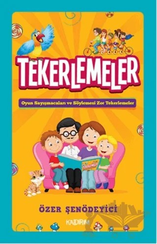 Tekerlemeler – Özer Şenödeyici – Kaldırım Yayınları kitap kapağı