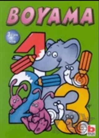 Boyama 3 + Yaş 4. Kitap – Hemma – Bilgi Yayınevi kitap kapağı