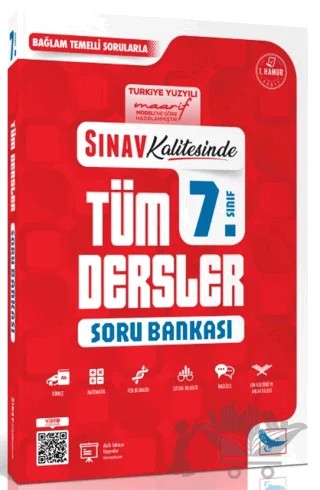 7. Sınıf Tüm Dersler Soru Bankası – Kolektif – Sınav Yayınları kitap kapağı