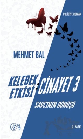 Kelebek Etkisi: Cinayet 3 Savcının Dönüşü – Mehmet Bal – Nida Yayıncılık kitap kapağı