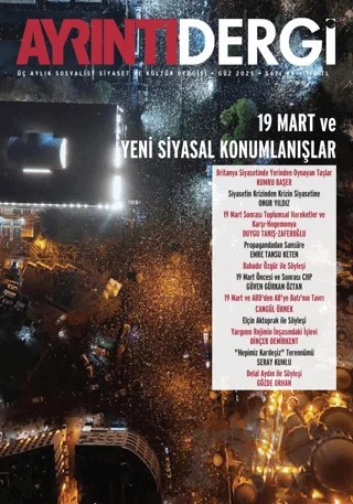 Ayrıntı Dergisi Sayı: 49 Güz 2025 – Ayrıntı Dergi kitap kapağı