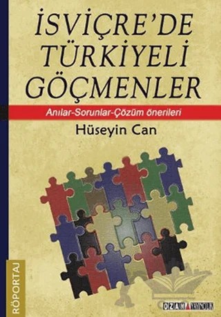 İsviçre’de Türkiyeli Göçmenler – Hüseyin Can – Ozan Yayıncılık kitap kapağı