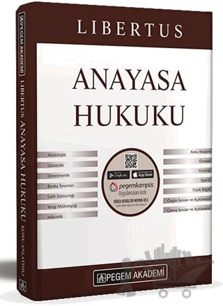 2021 KPSS A Grubu Libertus Anayasa Hukuku Video Destekli Konu Anlatımı – Kolektif – Pegem Akademi Yayıncılık kitap kapağı