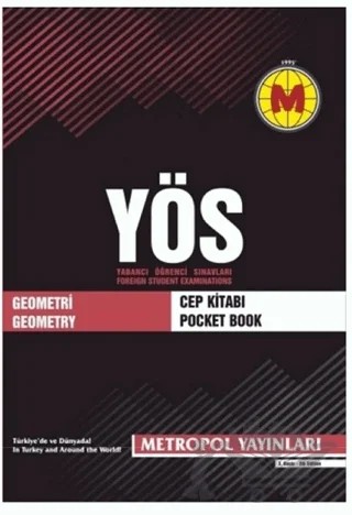 YÖS Geometri Cep Kitabı – Kolektif – Metropol Yayınları kitap kapağı