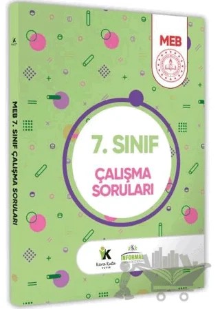 2025 7. Sınıf MEB Tüm Dersler Çalışma Soruları Soru Bankası – Kolektif – Karakutu Yayın kitap kapağı