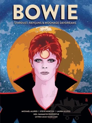 Bowie – Steve Horton, Michael Allred, Laura Allred – Süpersonik Komiks kitap kapağı