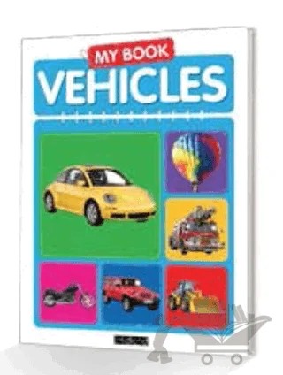 My Book Vehicles – Kolektif – MK Publications kitap kapağı