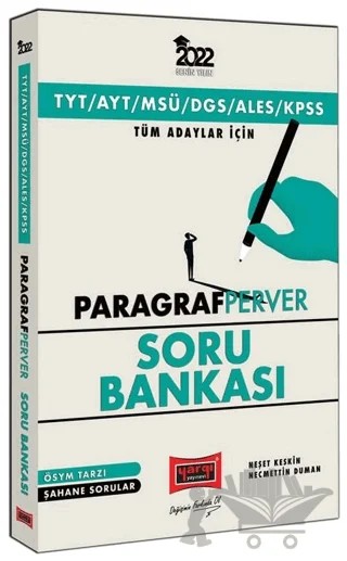 2022 TYT AYT MSÜ DGS ALES KPSS Tüm Adaylar İçin Paragraf Perver Soru Bankası – Necmettin Duman, Neşet Keskin – Yargı Yayınevi kitap kapağı