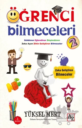 Öğrenci Bilmeceleri - 2 – Yüksel Mert – Az Kitap kitap kapağı