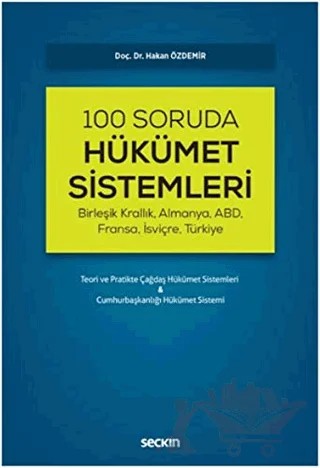 100 Soruda Hükümet Sistemleri – Hakan Özdemir – Seçkin Yayıncılık kitap kapağı