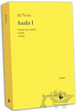 Analiz 1 – Ali Nesin – Nesin Matematik Köyü kitap kapağı