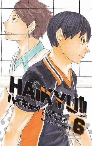 Haikyu !! 6.Cilt – Haruiçi Furudate – Gerekli Şeyler Yayıncılık kitap kapağı