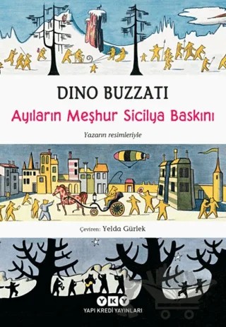 Ayıların Meşhur Sicilya Baskını – Dino Buzzati – Yapı Kredi Yayınları kitap kapağı
