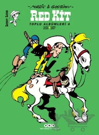 Red Kit - Toplu Albümleri 4 – Goscinny – Yapı Kredi Yayınları kitap kapağı