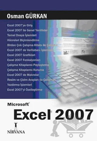 Microsoft Excel 2007 – Osman Gürkan – Nirvana Yayınları kitap kapağı