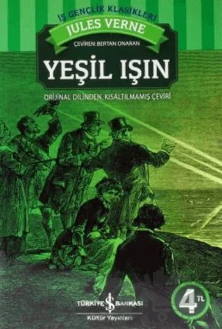 Yeşil Işın – Jules Verne – İş Bankası Kültür Yayınları kitap kapağı